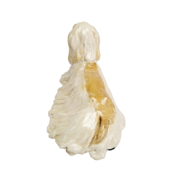 Designs in Clay Lying Afganhound Dog Signed by Donna Eddy 2010' Redlands Ca USA - Picture 7 of 15